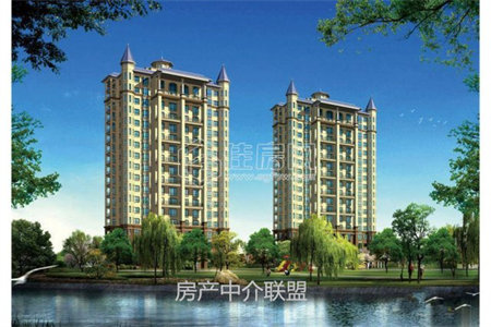 城北兴阳花苑附近5楼3室2厅1卫114m2中档装修送车库